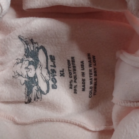 BOYS LIE- XL- Pale Pink- (Flawed [No.Snap]-NEW from B.L) - Picture 4 of 7